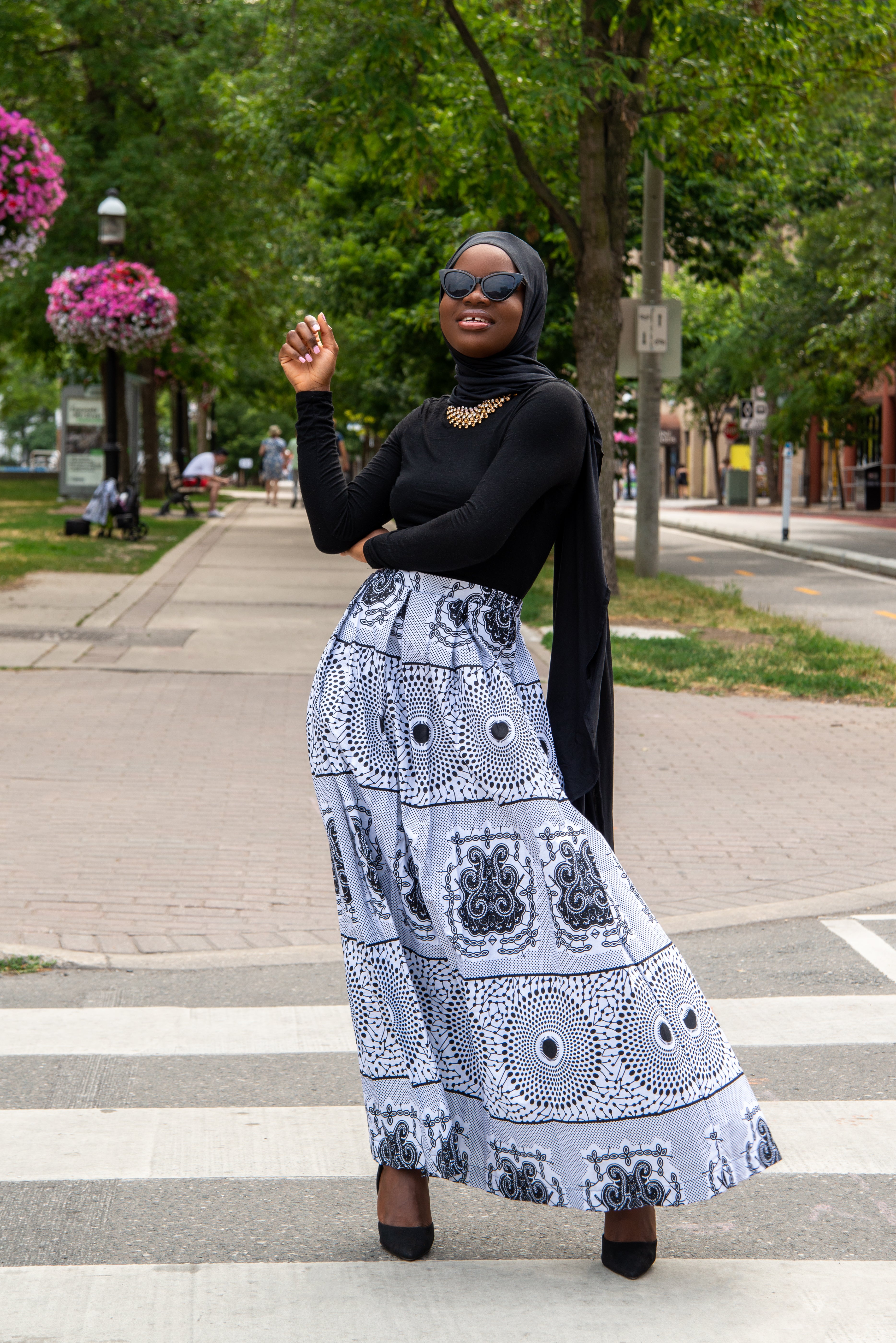 Ama Skirt - The Wifey Collection, modest fashion 